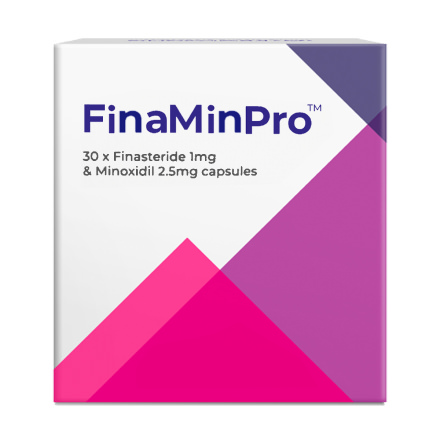 FinaMinPro（フィナステリド 1mg+ミノキシジル 2.5mg）